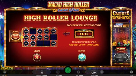 Игровой автомат Macau High Roller  играть бесплатно